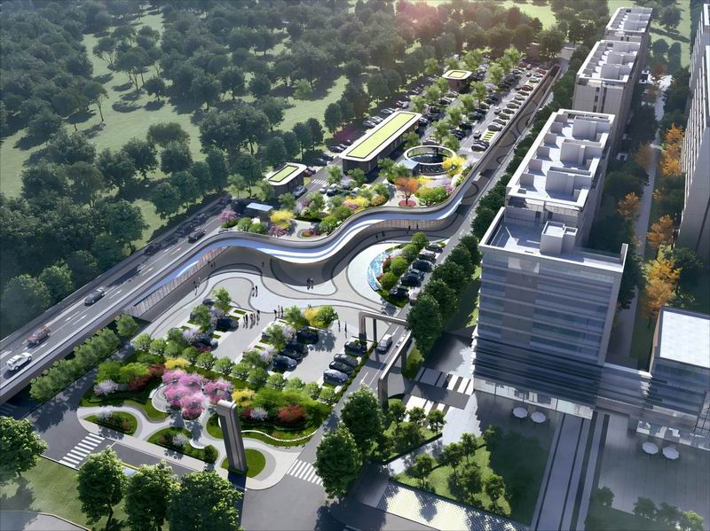 三門峽南站生態(tài)停車場建設(shè)項目